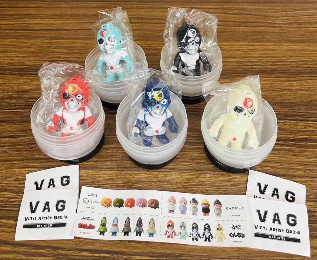 【専用ページ】VAG35 ぐんぢょ&amp;さめんちゅ Amazon.co.jp: vag35 Gunjo KNAVETOKYO Gacha Soft Vinyl : Toys